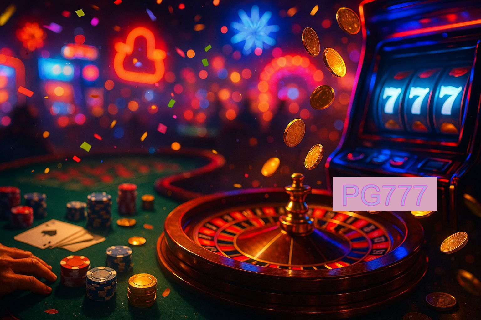 Jogos emocionantes no PG777